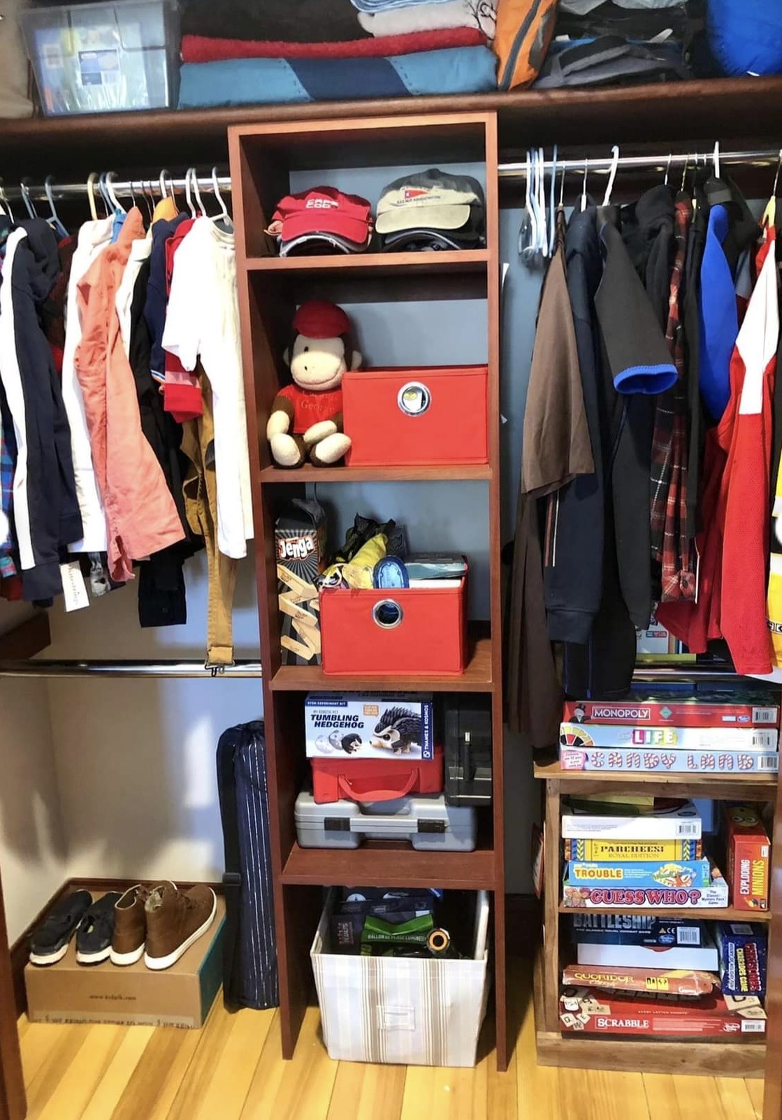 Closet after mOrganize it